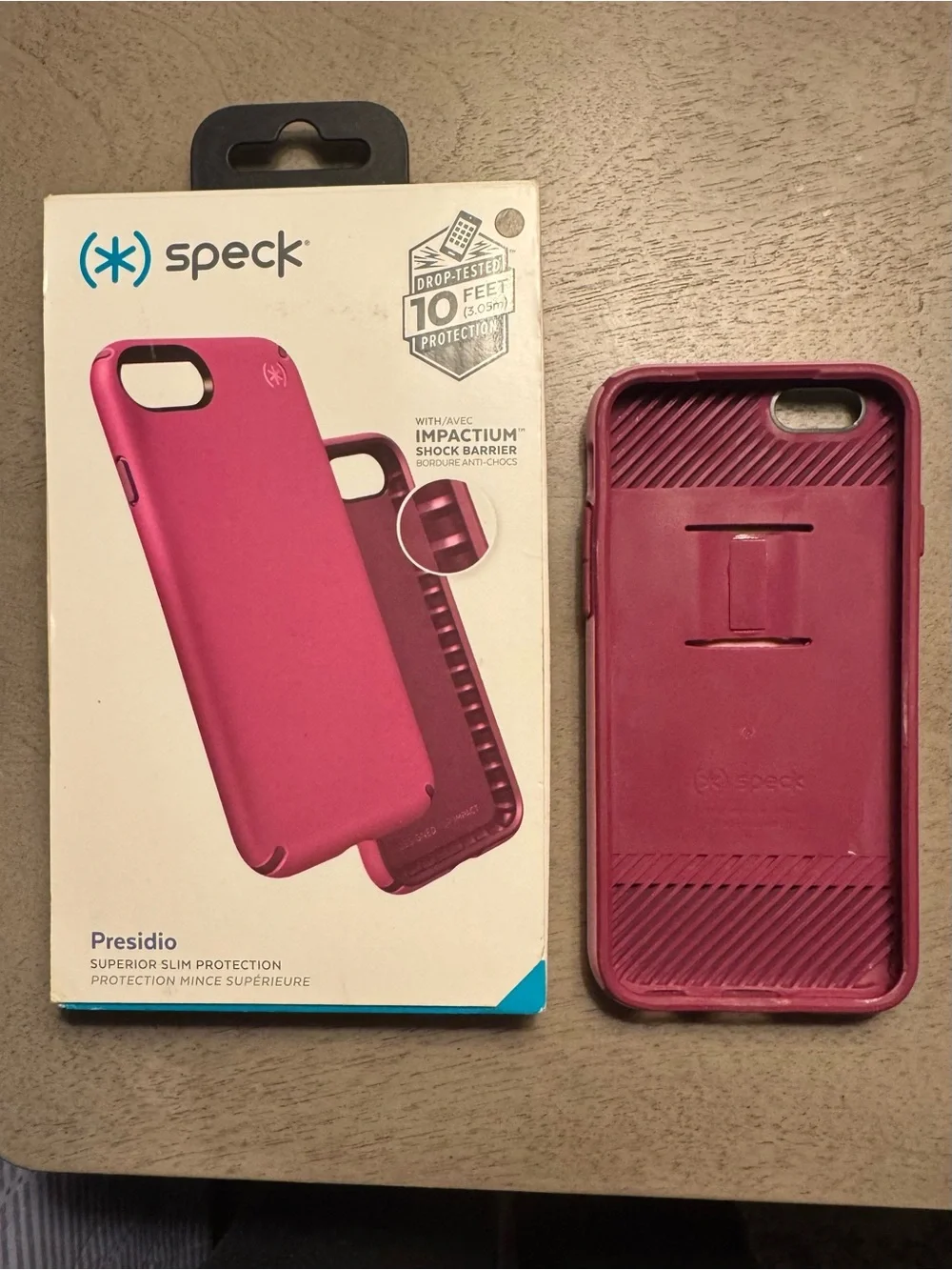 Speck CandyShell Grip Pink iPhone Case – Includes Original Packaging